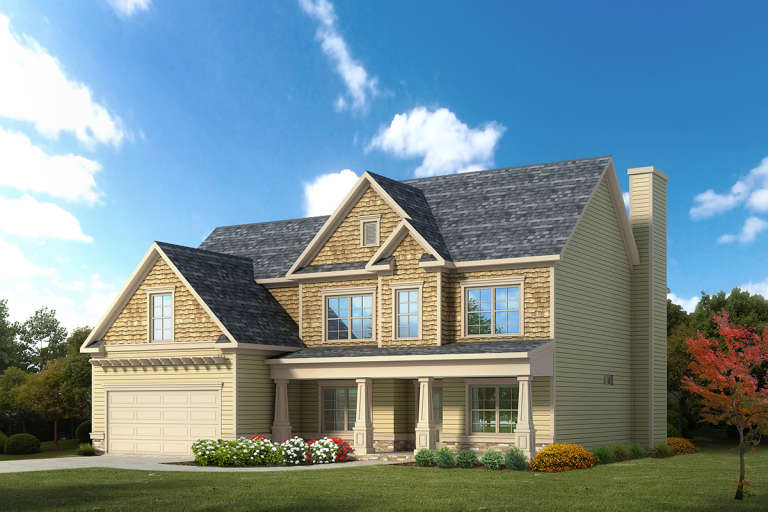 House Plan House Plan #19447 Front Elevation
