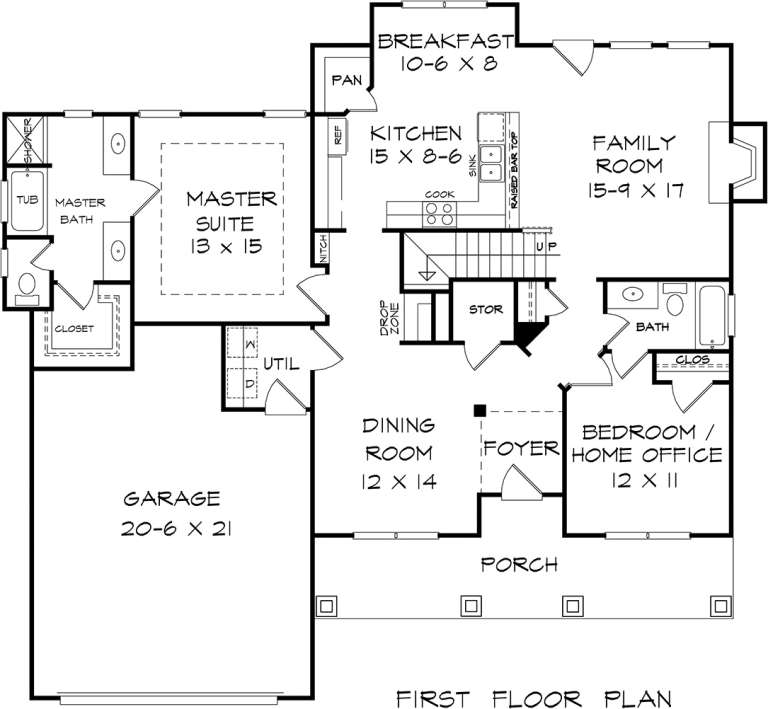 House Plan House Plan #19447 Drawing 1