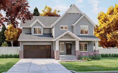 Craftsman House Plan #963-00262 Elevation Photo