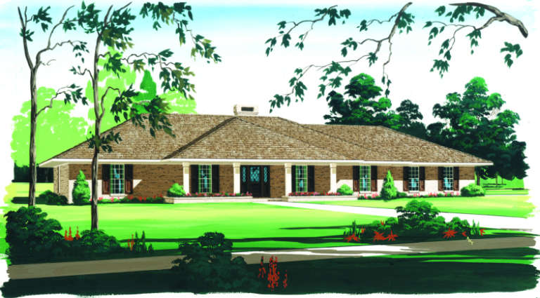 House Plan House Plan #1945 Front Elevation
