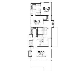 Second Floor for House Plan #963-00263