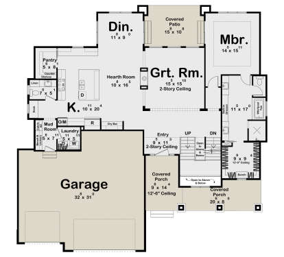 Main Floor for House Plan #963-00264