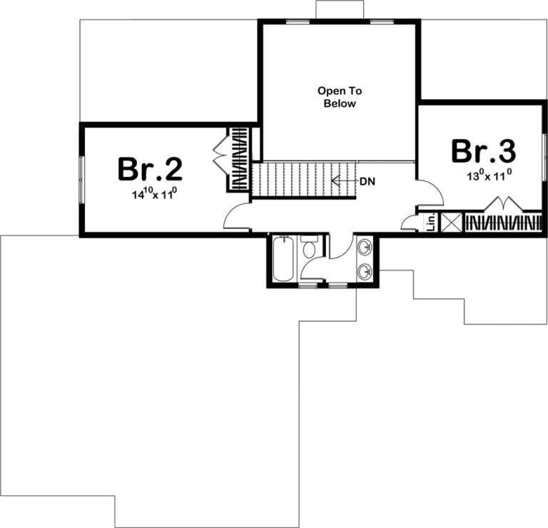 House Plan House Plan #19453 Drawing 2