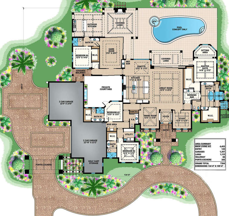 House Plan House Plan #19455 Drawing 1