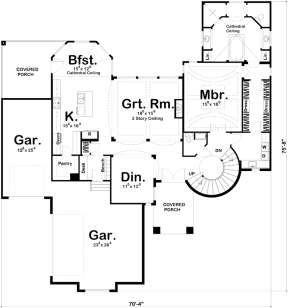 Main Floor for House Plan #963-00268