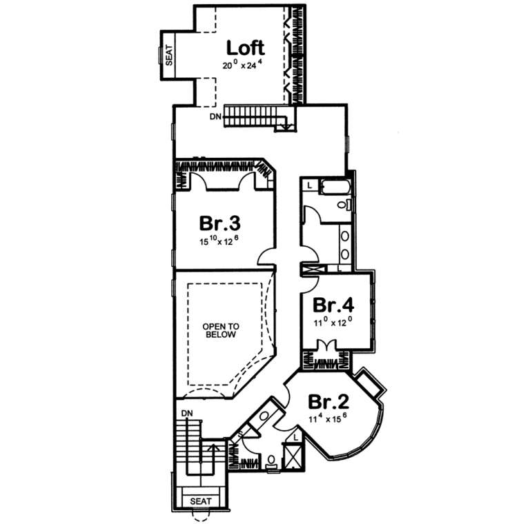 House Plan House Plan #19457 Drawing 2
