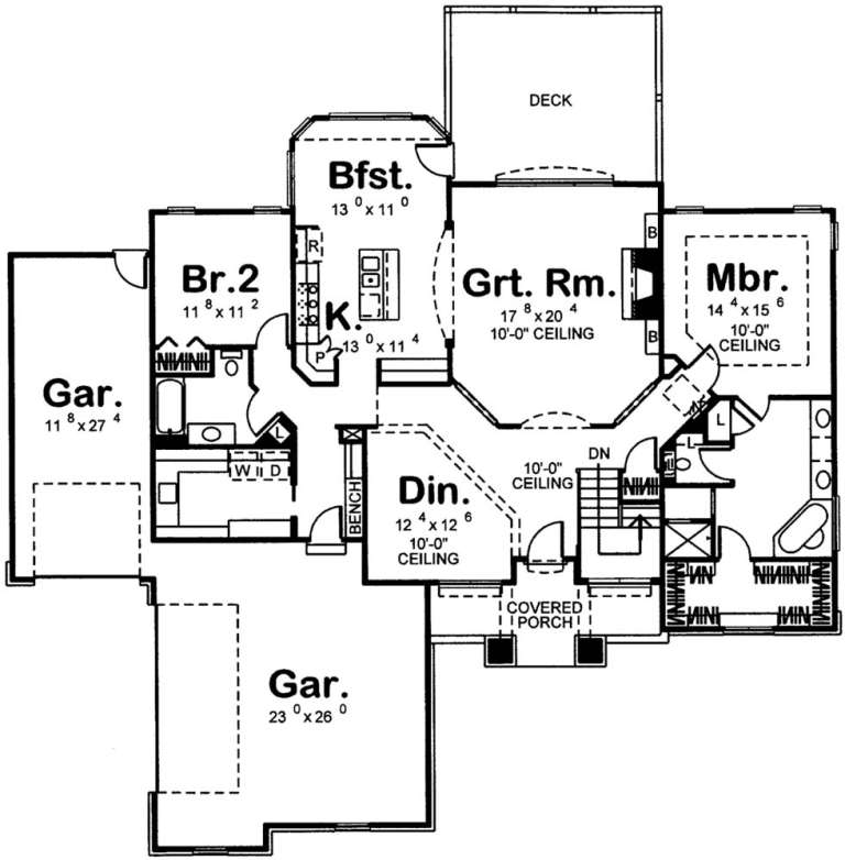 House Plan House Plan #19466 Drawing 1