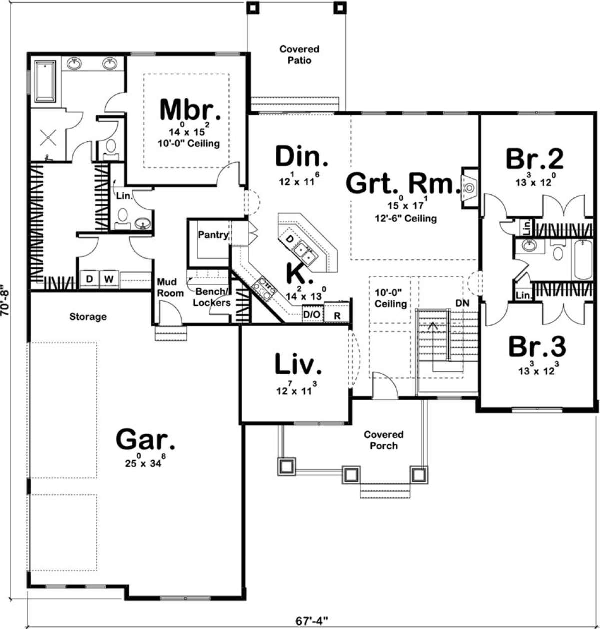 Main Floor for House Plan #963-00277