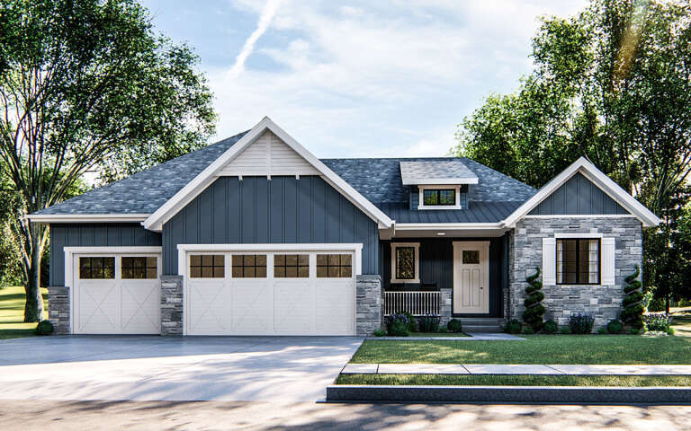 House Plan House Plan #19468 Front Elevation