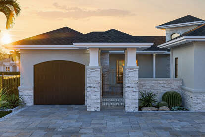 European House Plan #963-00279 Elevation Photo