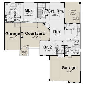 Main Floor for House Plan #963-00279