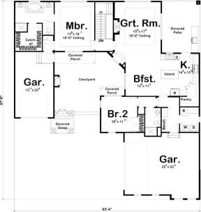 Main Floor for House Plan #963-00279