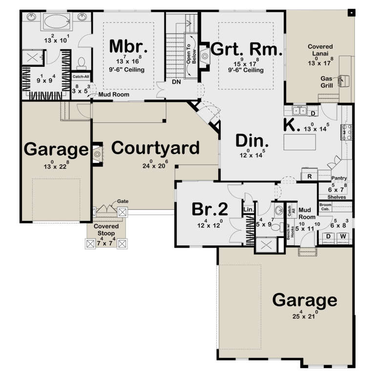 House Plan House Plan #19469 Drawing 1