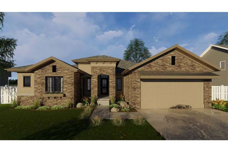 House Plan House Plan #19471 Front Elevation 