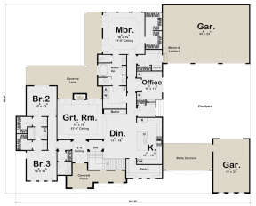 Main Floor for House Plan #963-00286