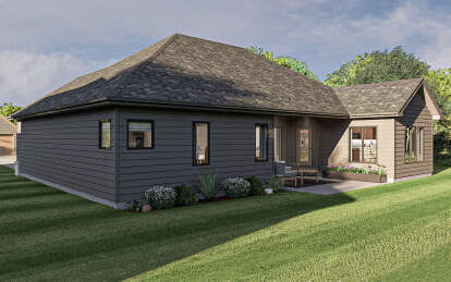 Craftsman House Plan #963-00289 Elevation Photo