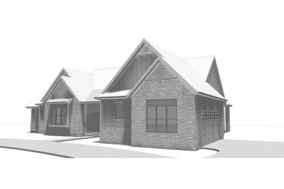Craftsman House Plan #963-00293 Elevation Photo