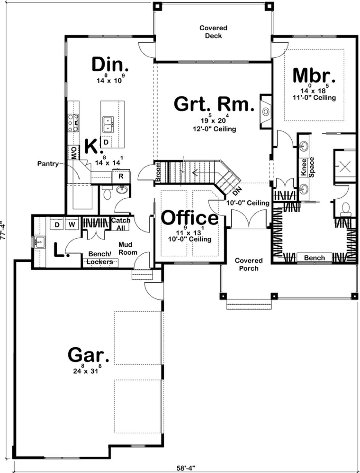 Main Floor for House Plan #963-00296