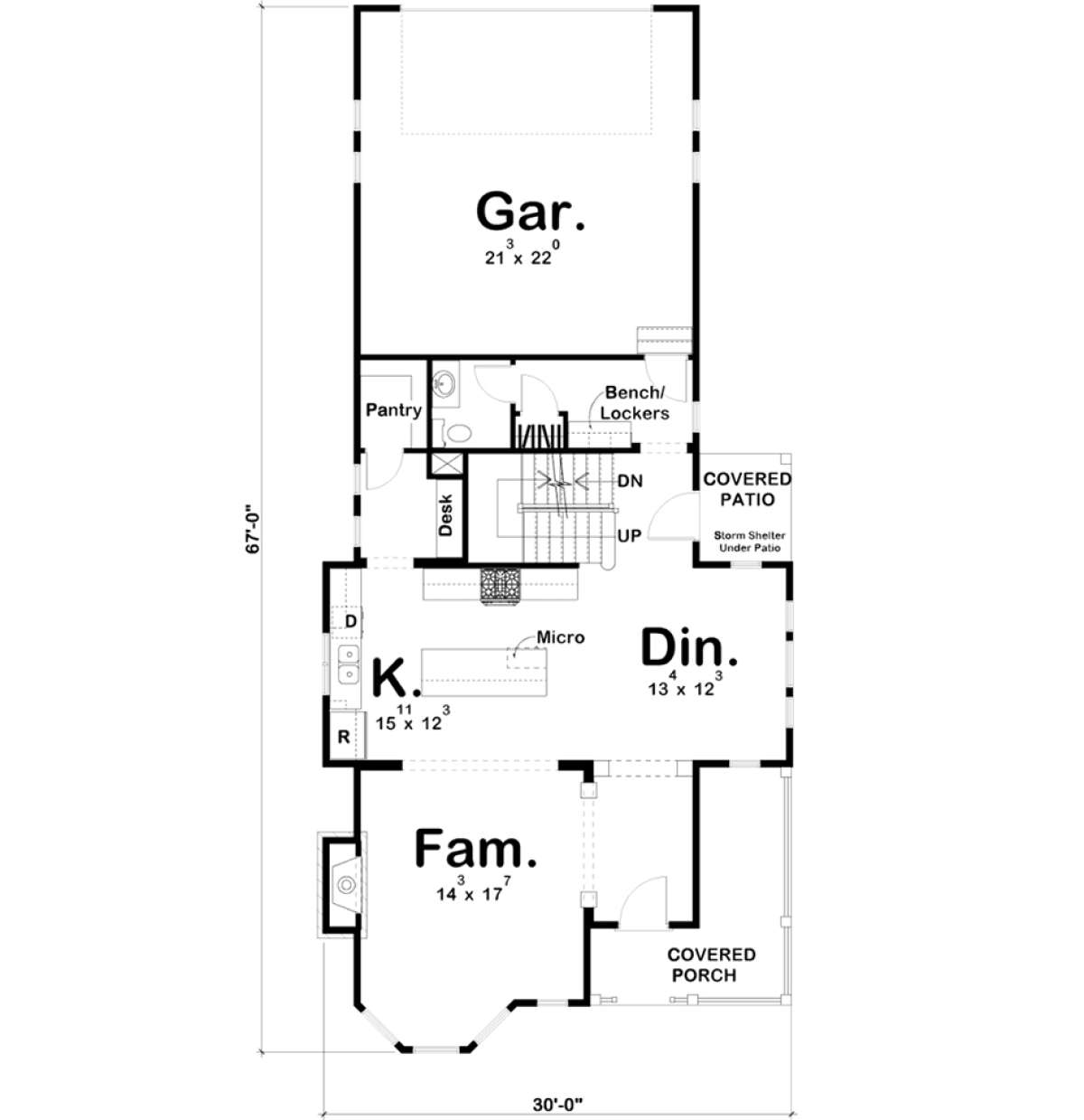 Main Floor for House Plan #963-00300