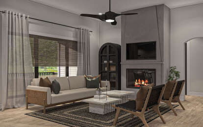 Contemporary House Plan #963-00301 Additional Photo