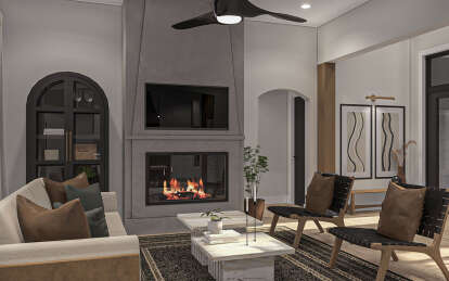 Contemporary House Plan #963-00301 Additional Photo