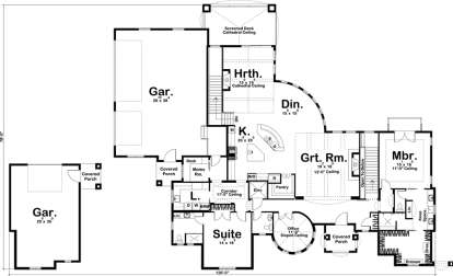 Main Floor for House Plan #963-00302