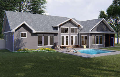 Craftsman House Plan #963-00303 Elevation Photo