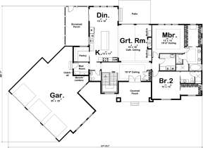 Main Floor for House Plan #963-00303