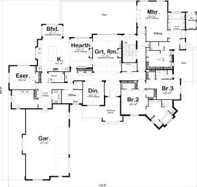 Main Floor for House Plan #963-00308