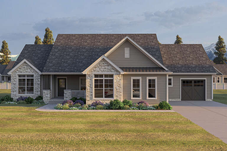 House Plan House Plan #19500 Front Elevation 
