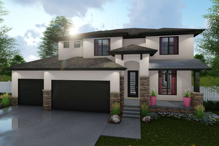 Northwest House Plan #963-00316 Elevation Photo