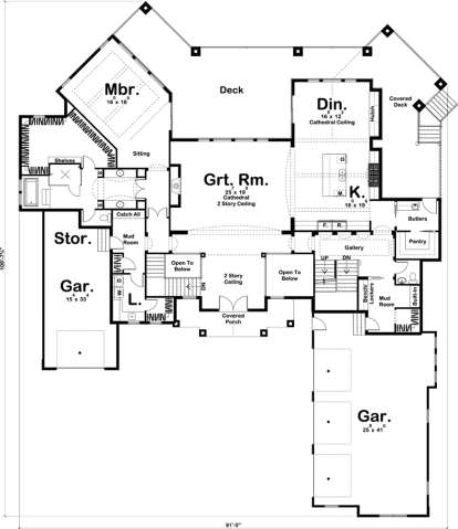 Main Floor for House Plan #963-00317