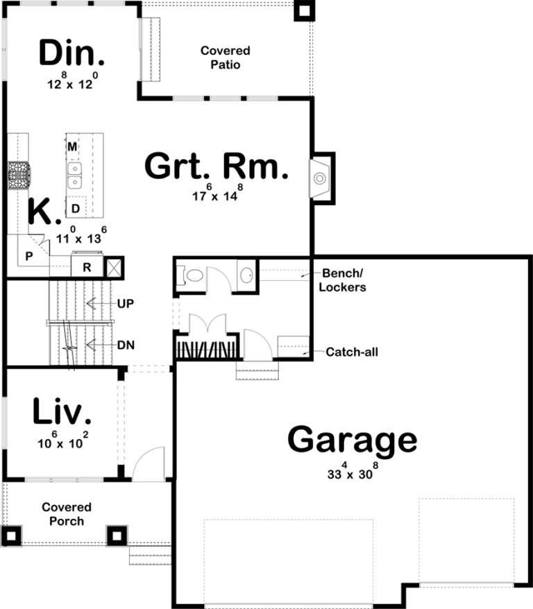 House Plan House Plan #19509 Drawing 1