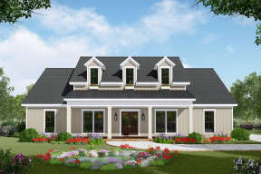 Modern Farmhouse House Plan #348-00280 Elevation Photo