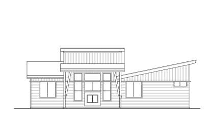 Modern House Plan #9488-00011 Elevation Photo