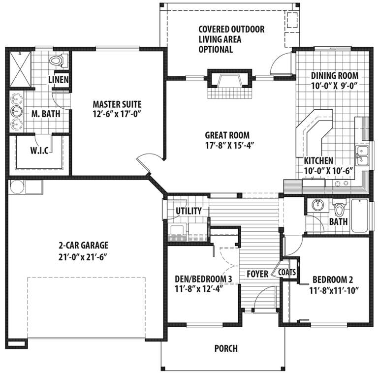 House Plan House Plan #19512 Drawing 1