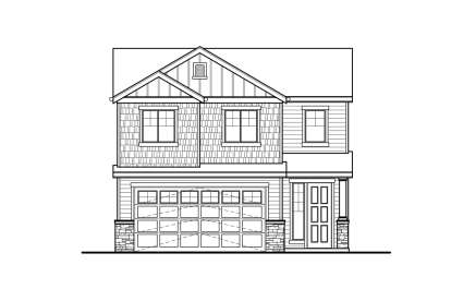 Traditional House Plan #9488-00012 Elevation Photo