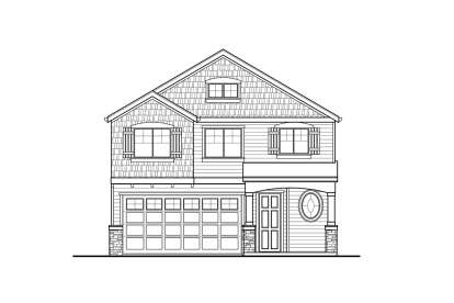 Traditional House Plan #9488-00013 Elevation Photo