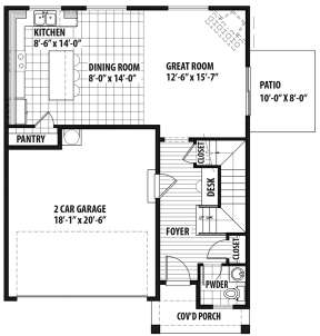 Main Floor for House Plan #9488-00013