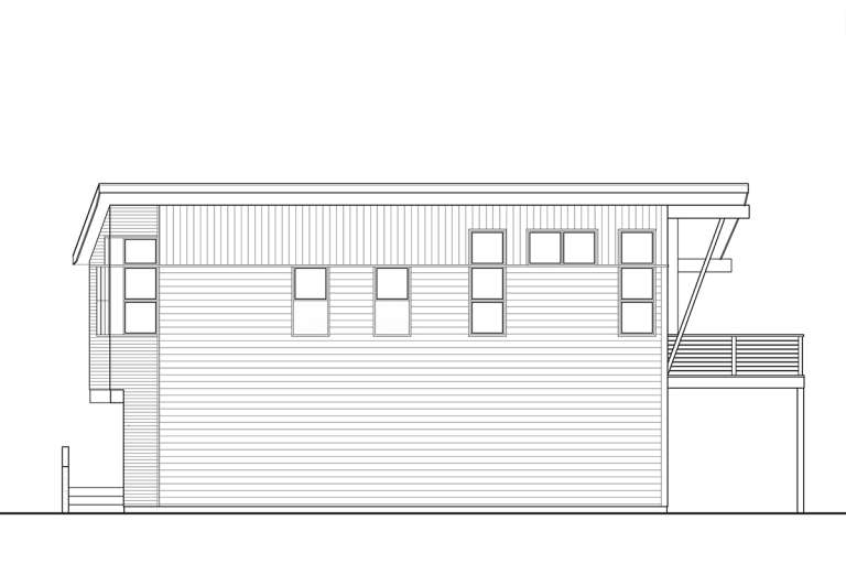 Modern House Plan #9488-00016 Elevation Photo