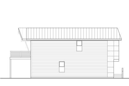 Modern House Plan #9488-00016 Elevation Photo