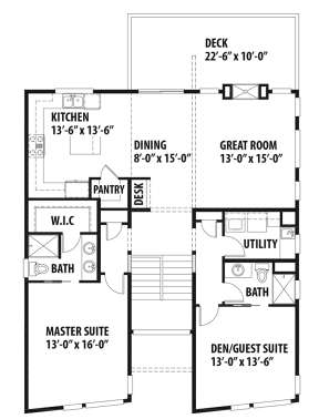 Second Floor for House Plan #9488-00016