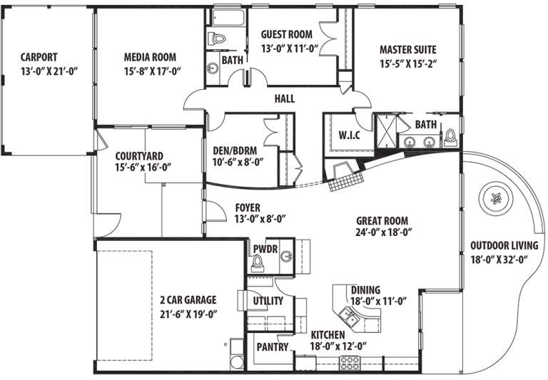 House Plan House Plan #19520 Drawing 1