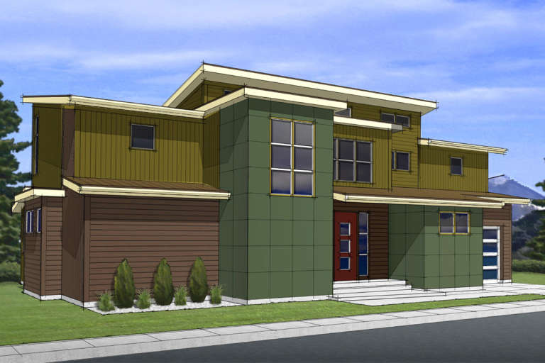 House Plan House Plan #19523 Front Elevation 