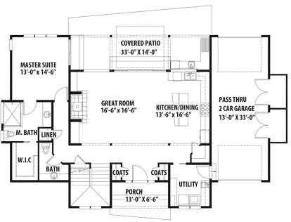 Main Floor for House Plan #9488-00022