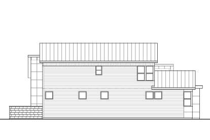 Modern House Plan #9488-00024 Elevation Photo