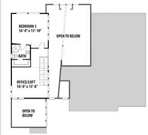 Second Floor for House Plan #9488-00024