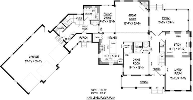 House Plan House Plan #19531 Drawing 1