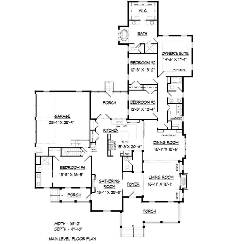 House Plan House Plan #19532 Drawing 1