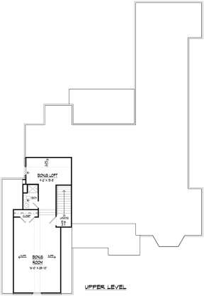 Second Floor for House Plan #6082-00137